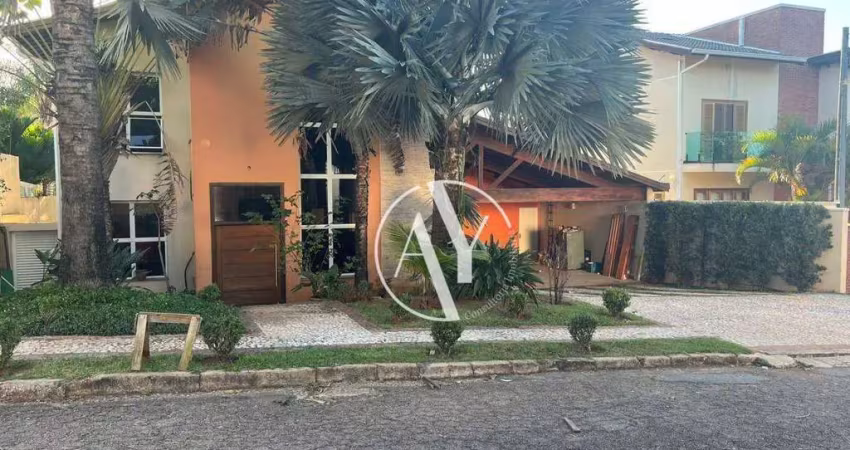 Casa com 4 dormitórios à venda, 380 m² - colinas dos álamos - valinhos/sp