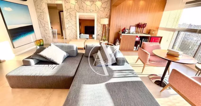 Apartamento com 3 dormitórios à venda, 125 m² por r$ 1.938.000,00 - taquaral - campinas/sp
