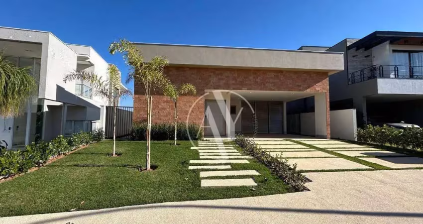 Casa com 3 dormitórios à venda, 237 m² por r$ 3.200.000,00 - alphaville dom pedro 3 - campinas/sp