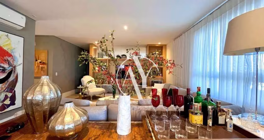 Apartamento com 3 dormitórios à venda, 213 m² - cambuí - campinas/sp