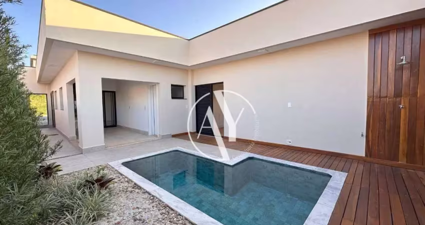 Casa com 3 dormitórios à venda, 182 m² - condomínio residencial mont’ alcino - valinhos/sp