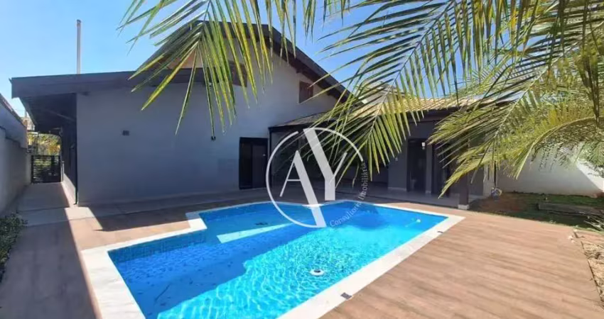 Casa com 3 quartos à venda, 270 m² por r$ 1.800.000 - condomínio residencial terras do caribe - valinhos/sp