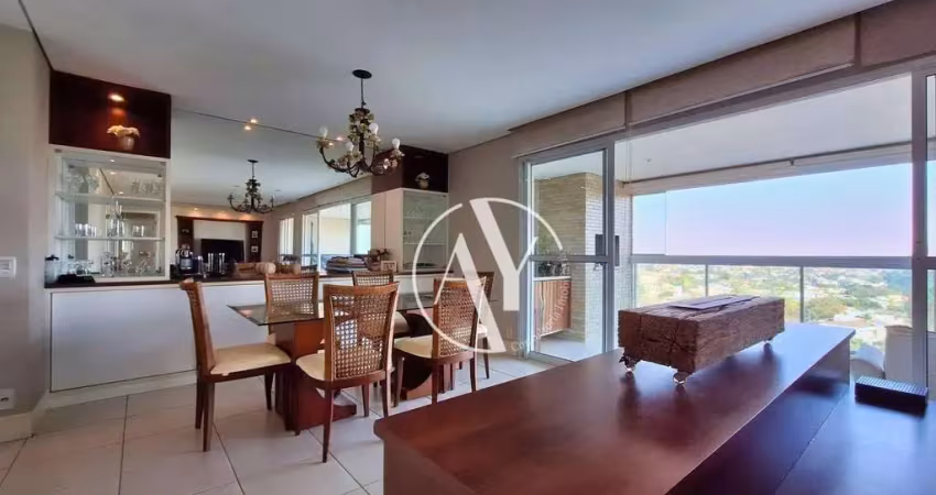 Apartamento com 3 quartos à venda, 139 m² por r$ 1.295.000 - alphaville - campinas/sp