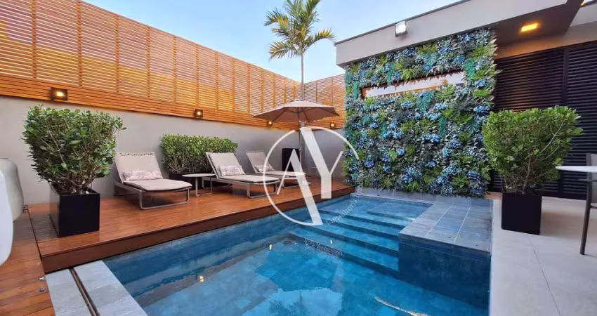 Casa com 4 dormitórios à venda, 350 m² por r$ 3.900.000,00 - swiss park - campinas/sp