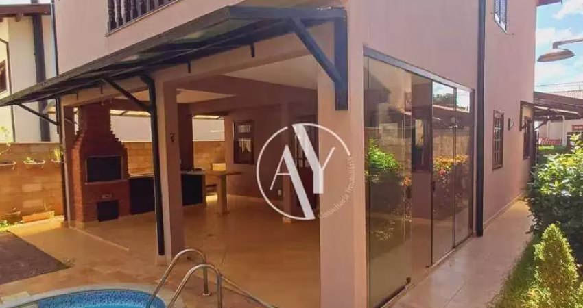Casa com 4 dormitórios à venda, 185 m² por r$ 1.265.000,00 - mansões santo antônio - campinas/sp