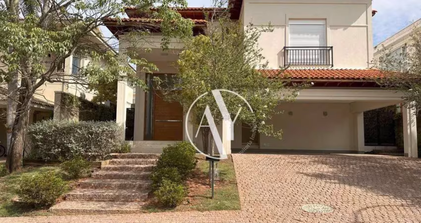 Casa com 4 dormitórios à venda, 400 m² - alphaville dom pedro - campinas/sp
