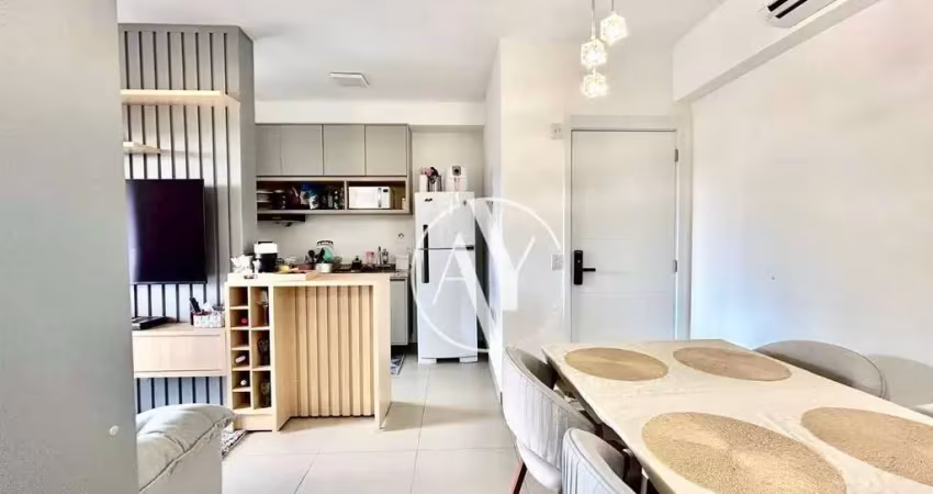 Apartamento com 2 dormitórios à venda, 61 m² por r$ 690.000,00 - parque rural fazenda santa cândida - campinas/sp
