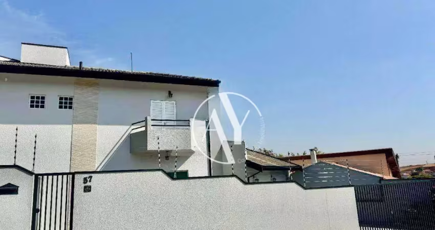 Casa com 4 dormitórios à venda, 210 m² por r$ 1.300.000,00 - parque das universidades - campinas/sp