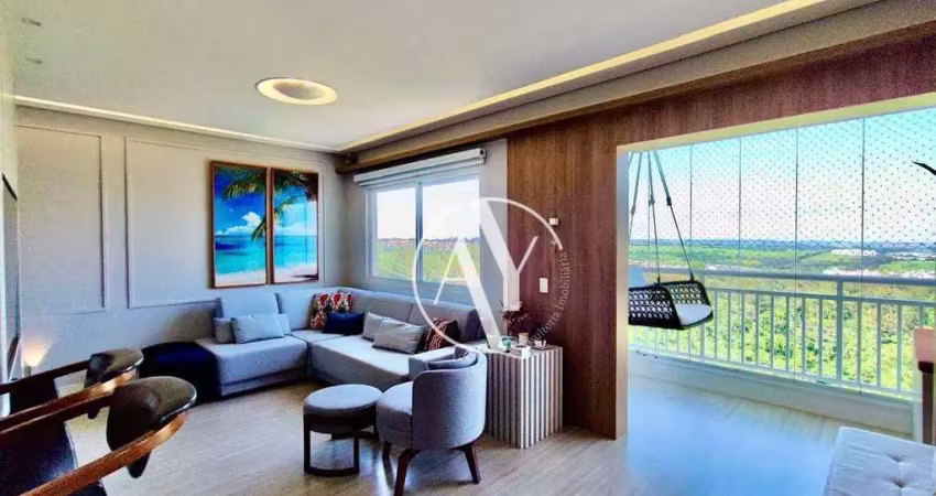 Apartamento com 3 dormitórios à venda, 88 m² por r$ 1.010.000 - no parque pradosp