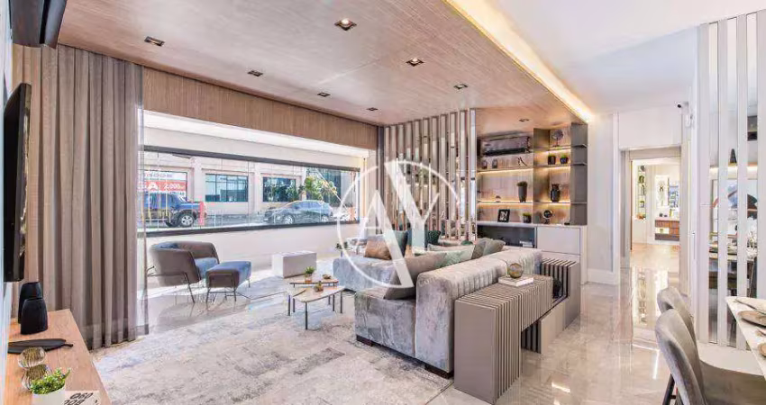 Apartamento com 4 dormitórios à venda, 163 m² por r$ 2.213.000,00 - cambuí - campinas/sp