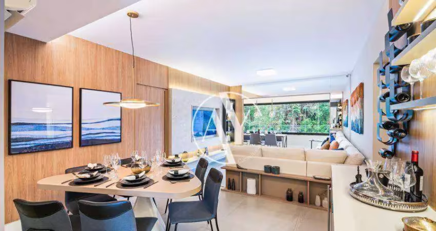 Apartamento com 3 dormitórios à venda, 142 m² por r$ 1.562.000,00 - parque prado - campinas/sp