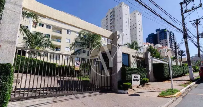 Apartamento com 3 quartos à venda, 64 m² por r$ 485.000 - mansões santo antônio - campinas/sp