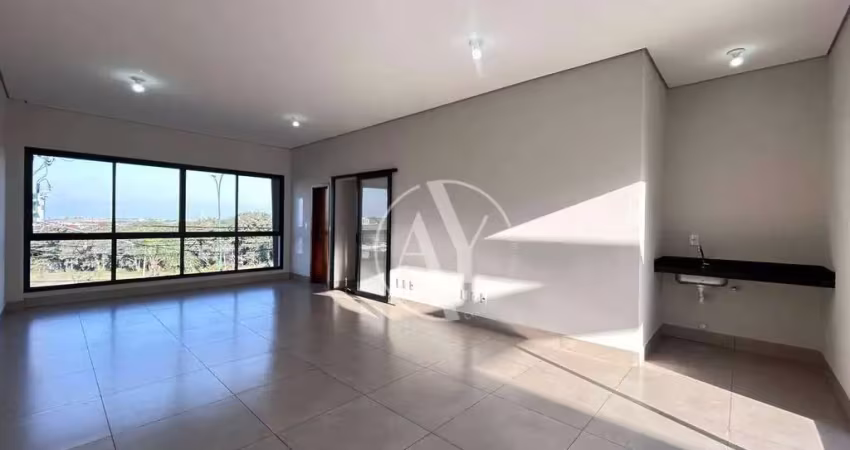 Salão para alugar, 90m² por r$ 5.500/mês - swiss park - campinas/sp
