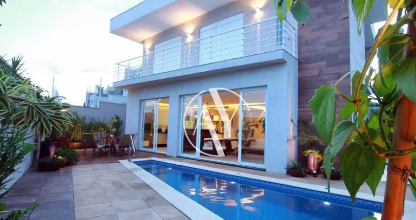 Casa com 3 dormitórios à venda, 350 m² por r$ 2.500.000,00 - swiss park - campinas/sp