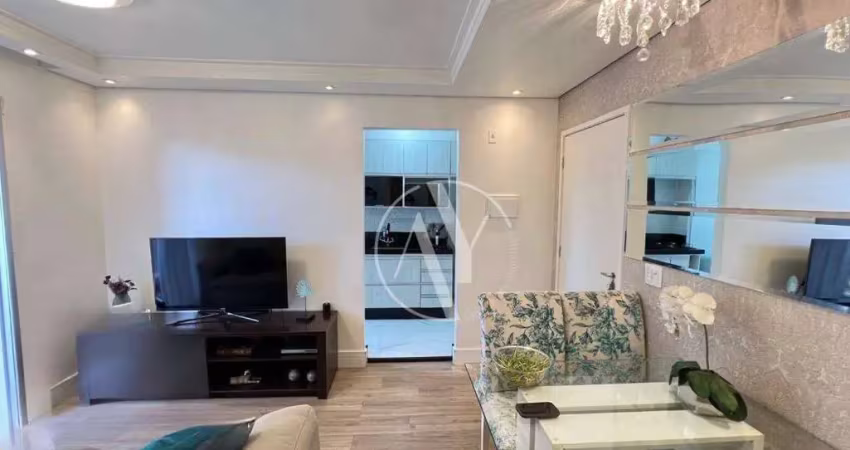 Apartamento com 2 dormitórios à venda, 49 m² por r$ 395.000,00 - jardim myrian moreira da costa - campinas/sp