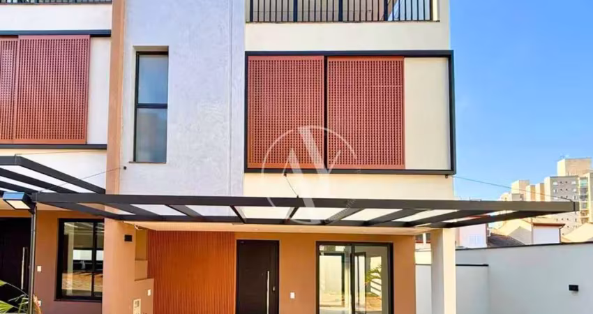 Casa triplex 3 suítes c/ rooftop à venda no chácara primavera, campinas.