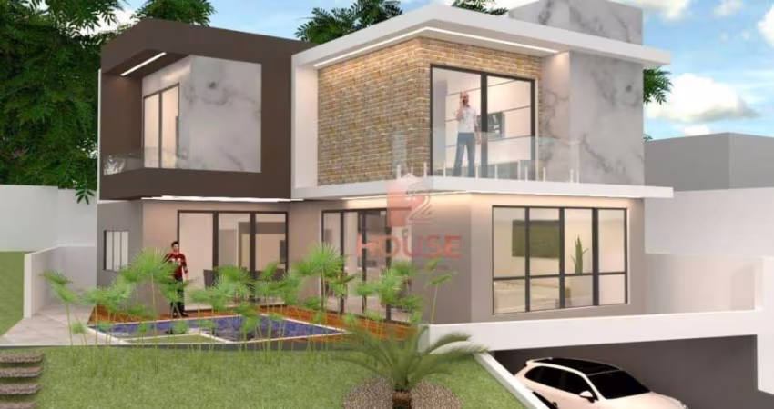Casa com 3 dormitórios à venda, 295 m² por R$ 3.180.000,00 - Condomínio Residencial Real Park Arujá - Arujá/SP