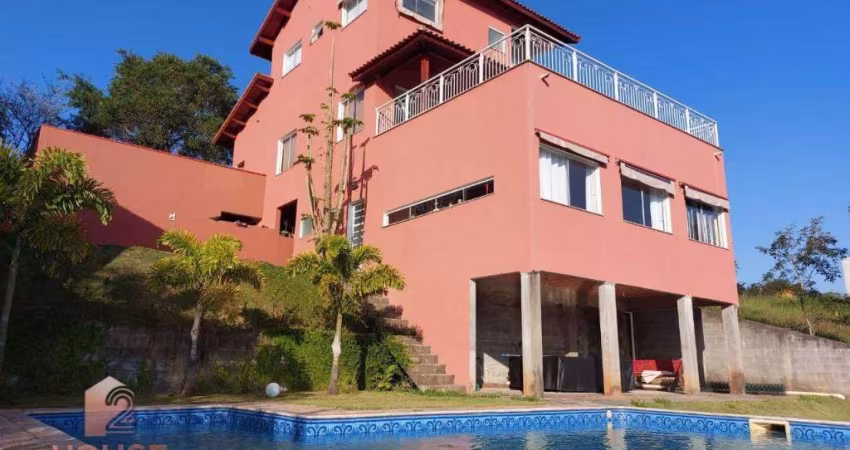 Casa com 4 dormitórios à venda, 400 m² por R$ 1.800.000,00 - Condomínio Reserva Ibirapitanga - Santa Isabel/SP