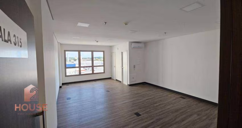 Sala para alugar, 37 m² por R$ 4.628/mês - Condomínio Royal Park - São José dos Campos/SP