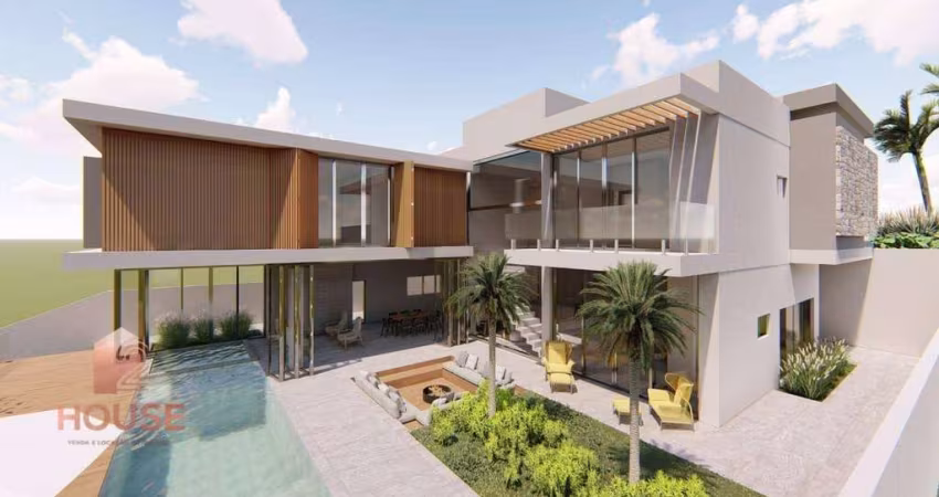 Casa com 4 dormitórios à venda, 550 m² por R$ 1.400.000 - Condomínio Reserva Ibirapitanga - Santa Isabel/SP