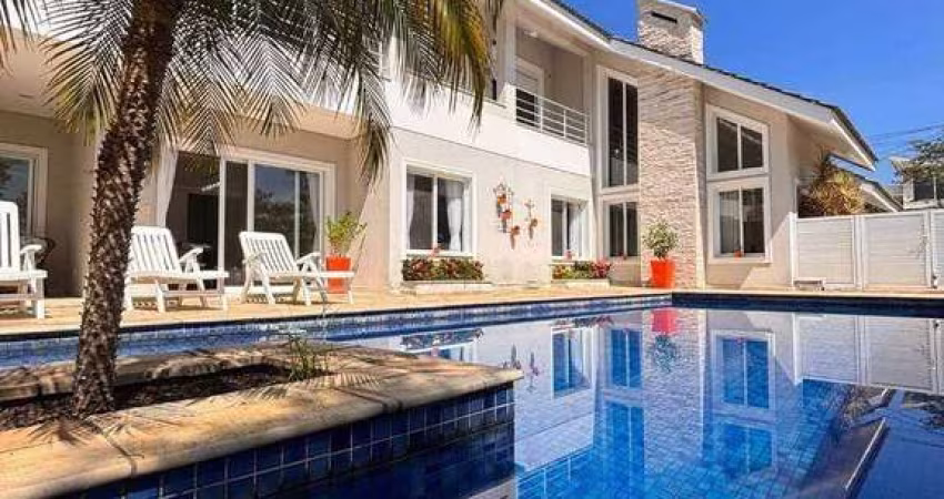 Casa com 4 dormitórios, 600 m² - venda por R$ 2.650.000,00 ou aluguel por R$ 18.000,00/mês - Condomínio Reserva Ibirapitanga - Santa Isabel/SP
