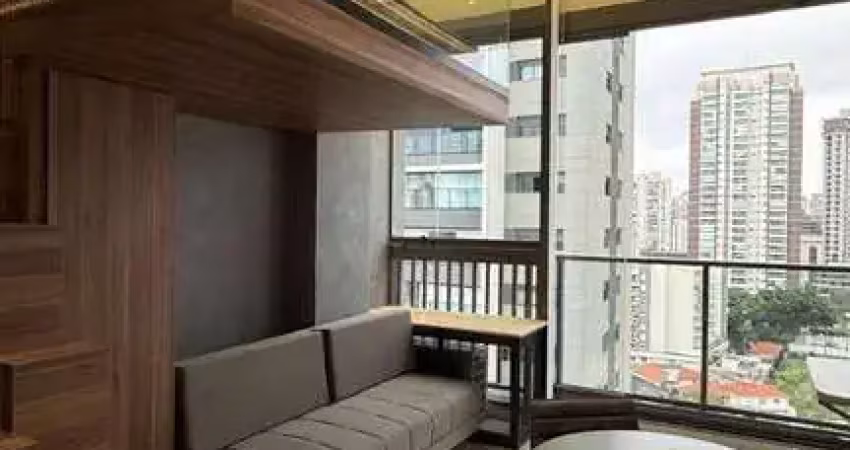 Apartamento com 1 dormitório à venda, 25 m² por r$ 670.000,00 - brooklin - são paulo/sp