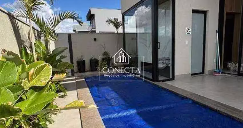 Sobrado de alto padrão no condomínio terras alpha no bairro granja marileusa com 190m² de área construída