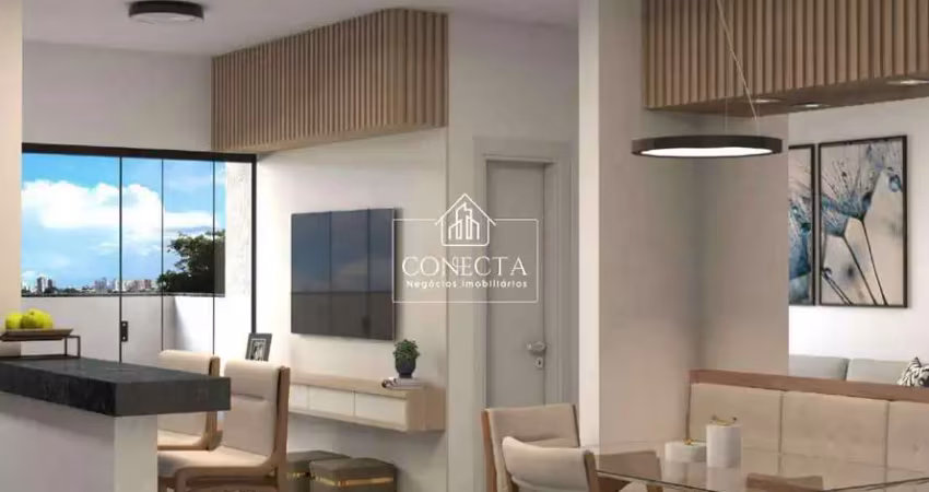 Apartamentos em construção com 2 quartos – 57 m² a 73 m² | 1 suíte | varanda gourmet | elevador | 2 vagas de garagem
