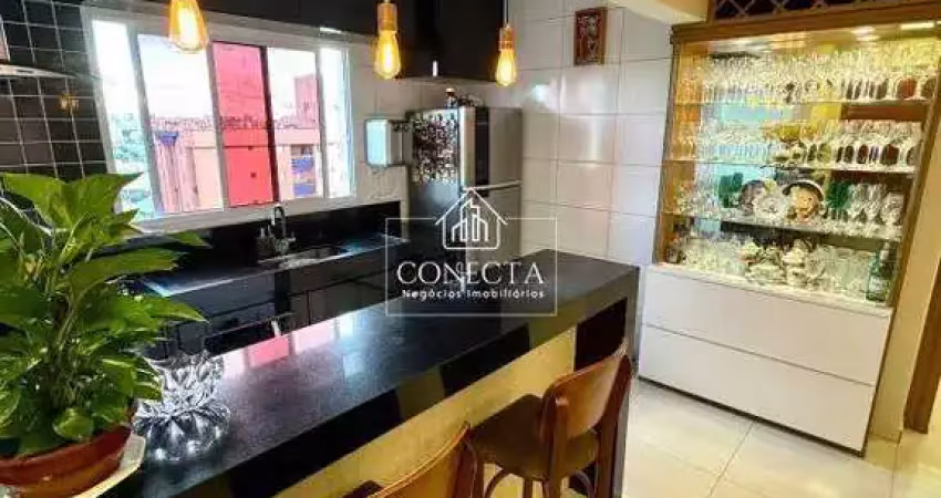 Apartamento mobiliado à venda no bairro brasil – 90 m² - 3 quartos - elevador