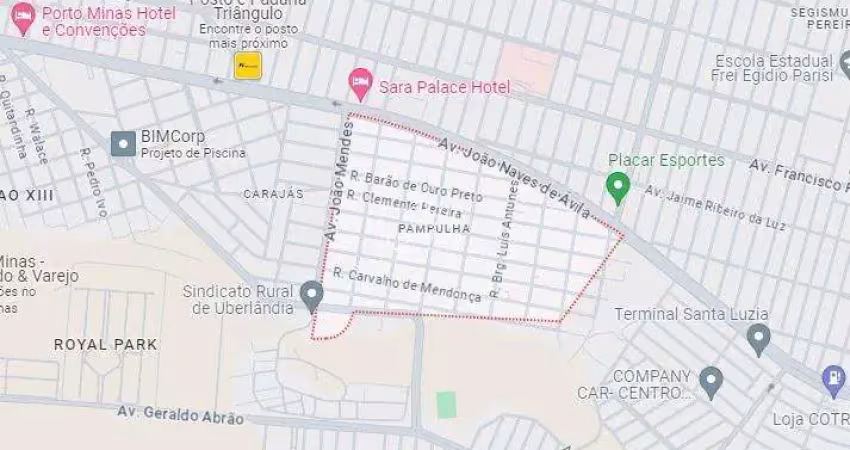 Terreno à venda no Pampulha, Uberlândia 