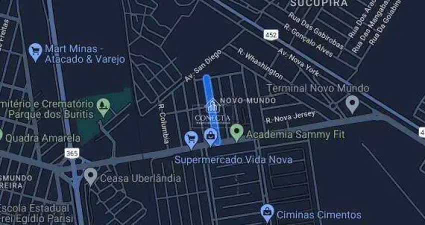 Terreno à venda no Novo Mundo, Uberlândia 