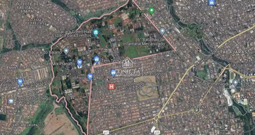 Terreno à venda no Chácaras Tubalina e Quartel, Uberlândia 