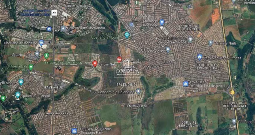 Terreno à venda no Jardim Sul, Uberlândia 