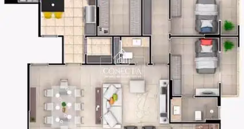 Apartamento com 3 quartos à venda no Osvaldo Rezende, Uberlândia 