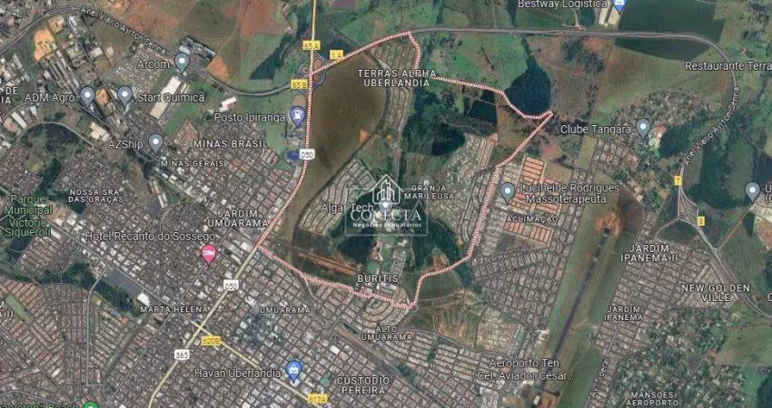 Terreno à venda no Granja Marileusa, Uberlândia 