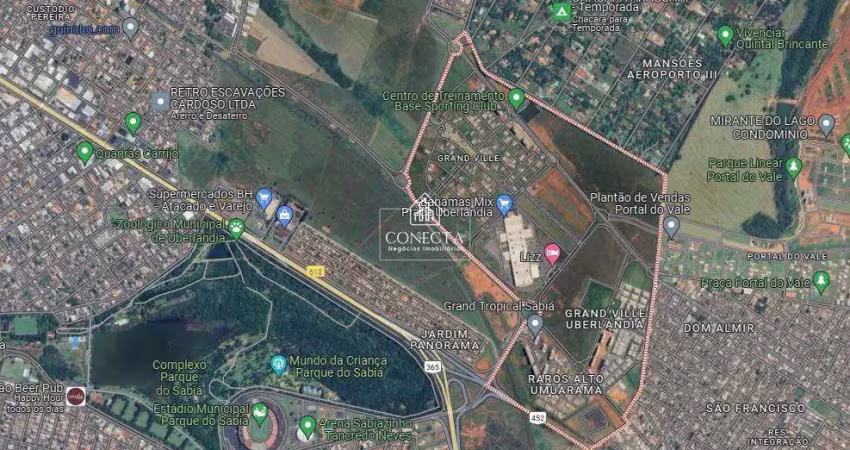 Terreno à venda no Grand Ville, Uberlândia 
