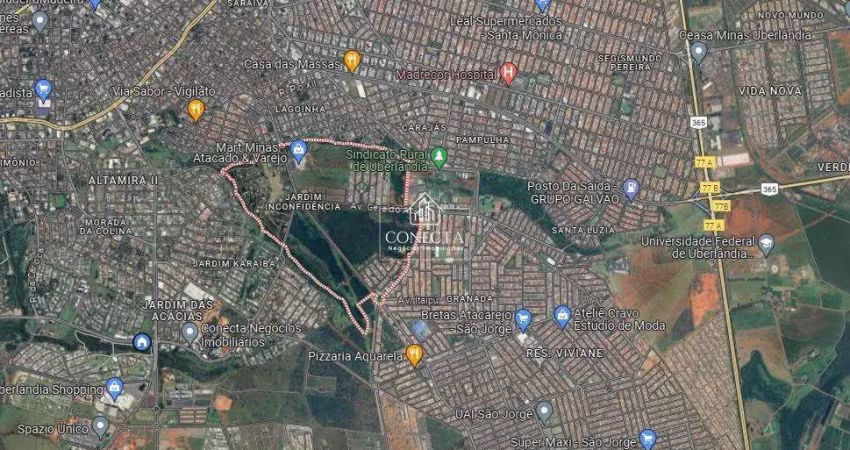 Terreno à venda no Jardim Inconfidência, Uberlândia 