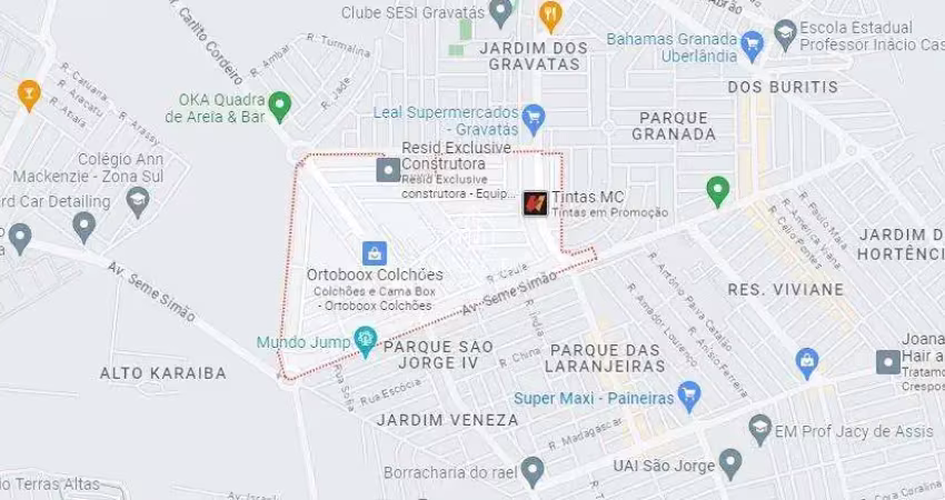 Terreno à venda no Jardim Botânico, Uberlândia 