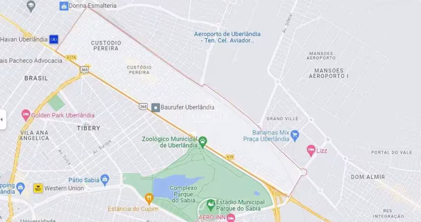 Terreno à venda no Custódio Pereira, Uberlândia 