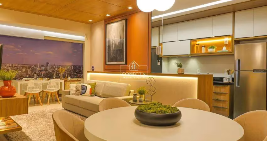 Apartamento decorado, 3 quartos, suíte, 96m², cazeca!