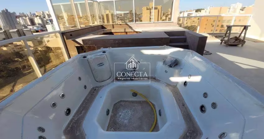 Linda cobertura, 3 suítes, 281m², alto padrão, ao lado do praia clube