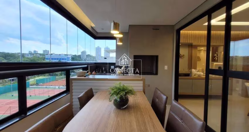 Apartamento com 131,76m², 3 suítes, 2 vagas, copacabana - uberlandia