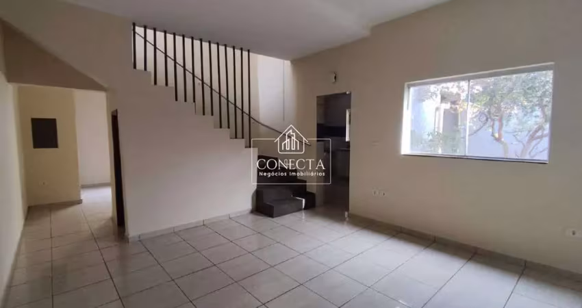 Casa estilo sobrado de 230m² - por r$2.800,00 no jardim patricia - uberlândia-mg