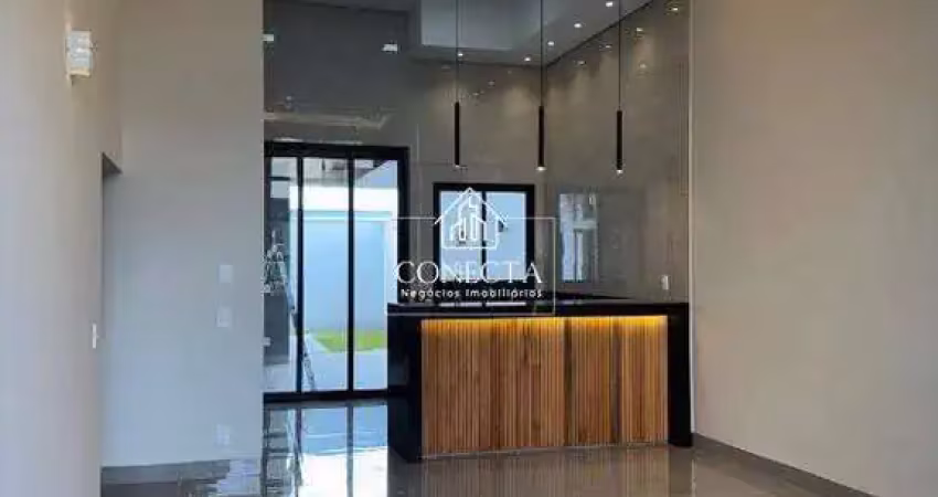 Casa nova no condomínio raros, com muita segurança e conforto. são 152m² de área construída, 3 quartos sendo 2 suítes, área gourmet com churrasqueira.