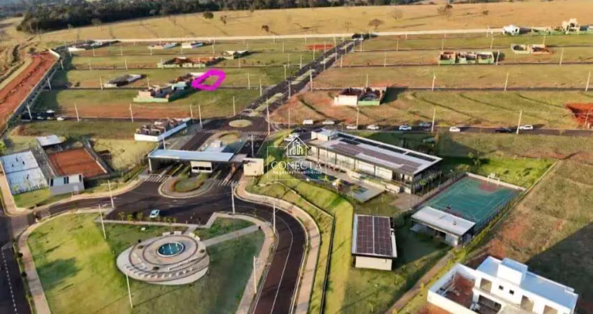Lotes a venda no condomínio fechado mirante do lago zona leste de uberlândia lotes de 264 m², área de lazer completa
