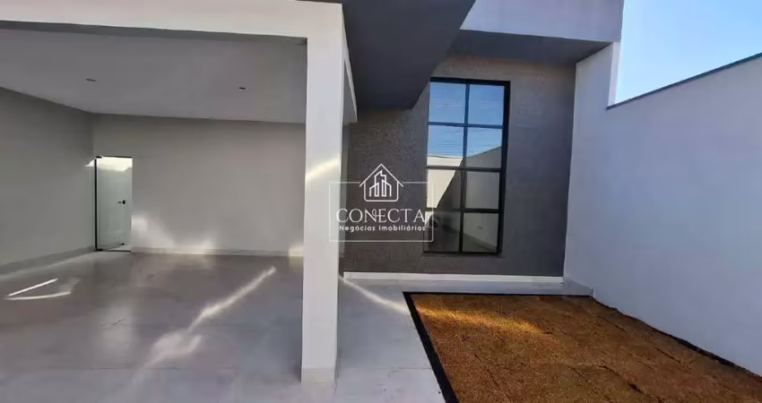 Casa em uberlândia, mg - bairro minas gerais | 3 quartos, 1 suíte