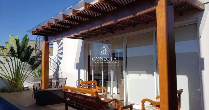 Sobrado com 4 suítes e lazer completo no shopping park, uberlândia - mg