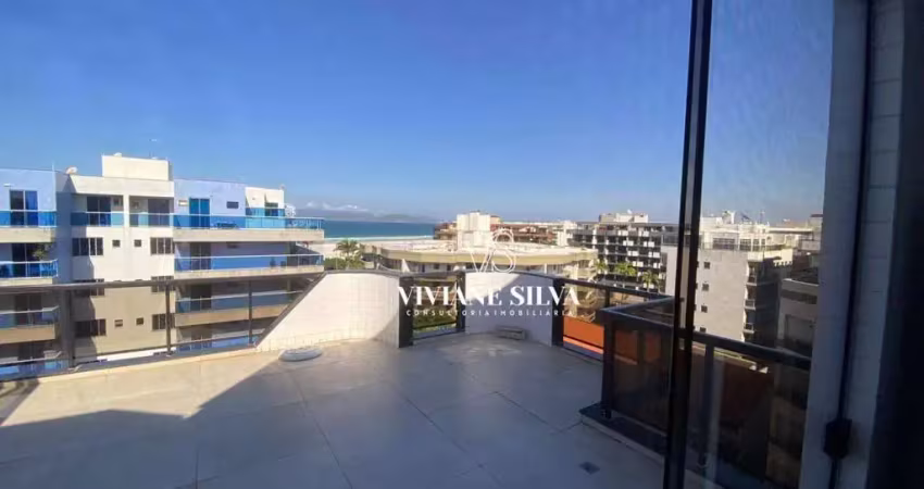 Cobertura com 4 dormitórios para alugar, 300 m² por r$ 8.025,81/mês - vila nova - cabo frio/rj