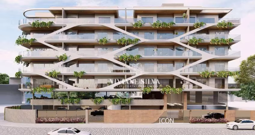 Lançamento - apartamento com 1 dormitório à venda, 68 m² por r$ 528.012 - passagem - cabo frio/rj