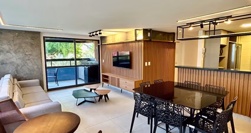 Apartamento mobiliado a venda pé na areia